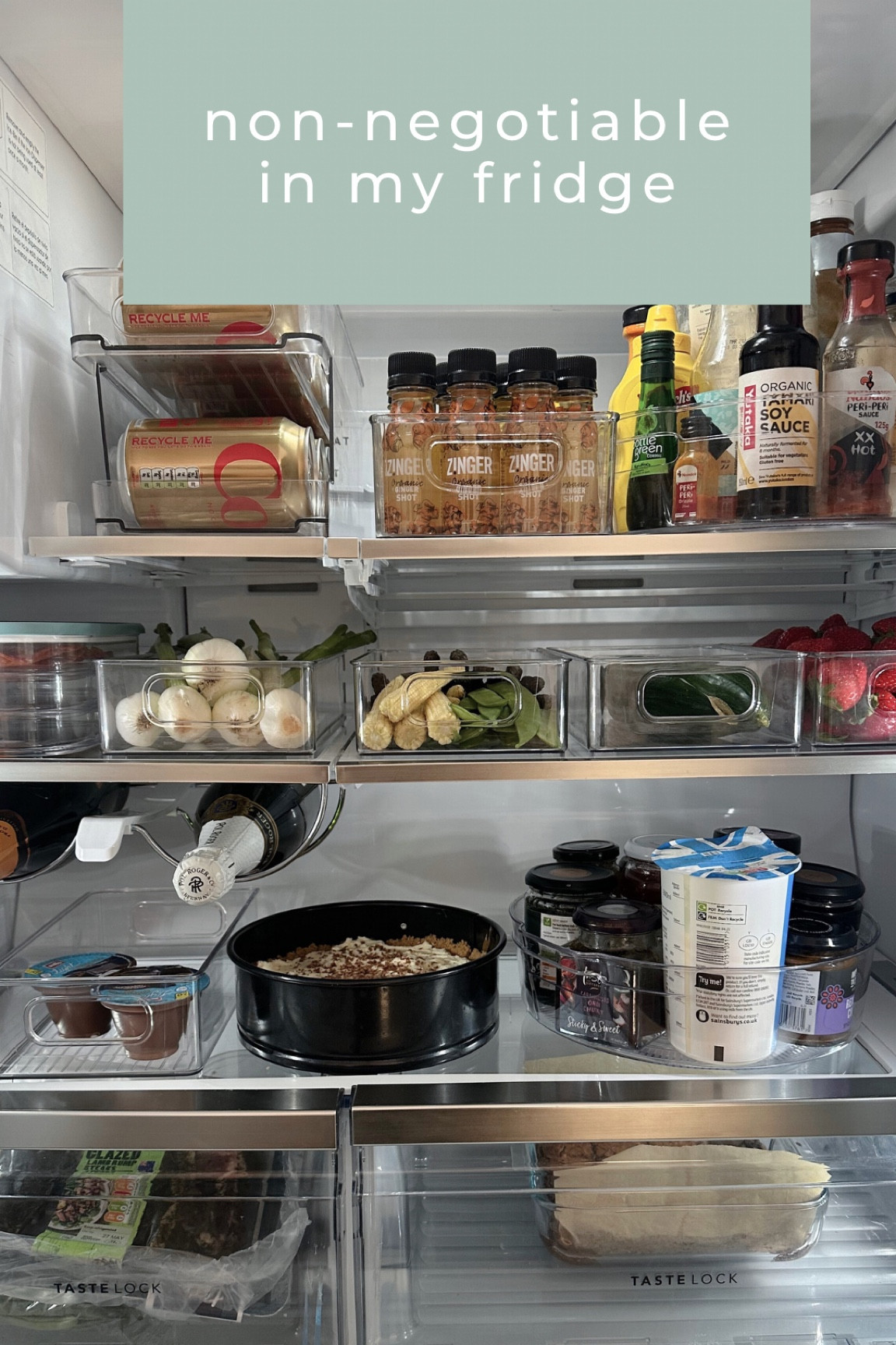 Fridge storage and organisation 

#LTKhome #LTKFind #LTKfamily