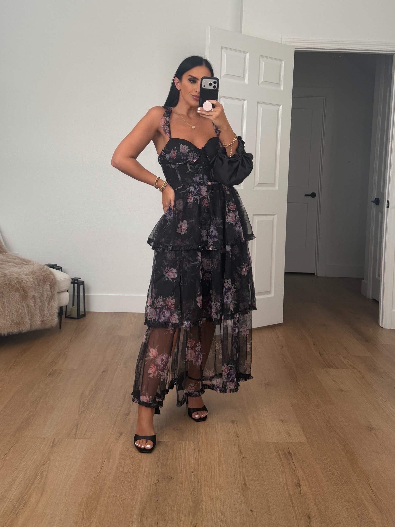 Hartlie Ombre Button Down Top wearing size medium. 
