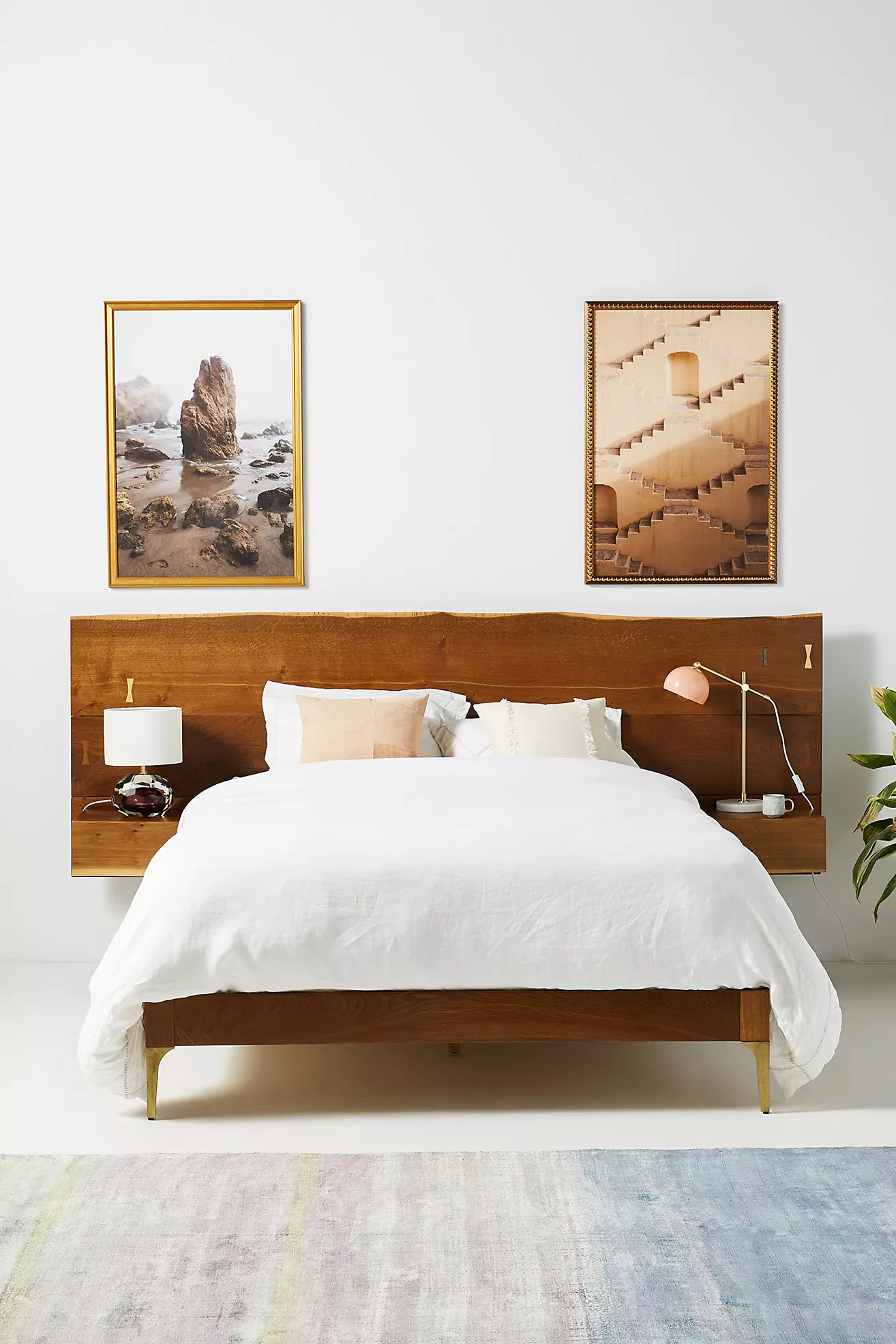 Prana Live-Edge Nightstand Bed | Anthropologie (US)