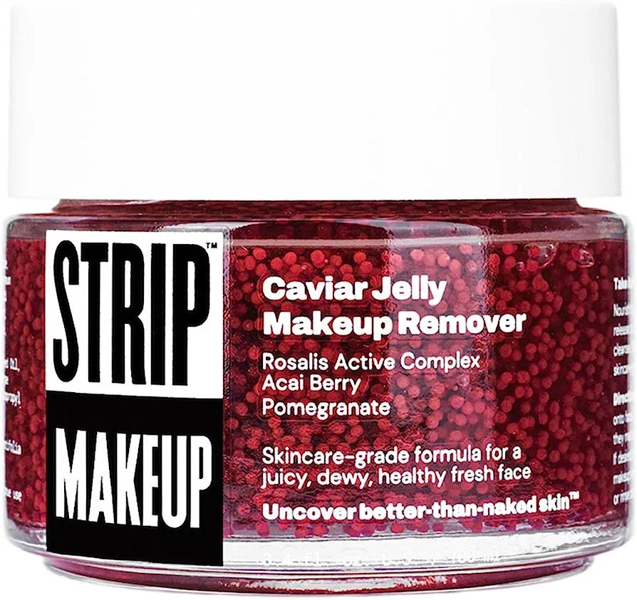 Strip Makeup - Caviar Jelly Makeup Remover - Nourishing cleanser with caviar bubble skincare Prebiot | Amazon (US)