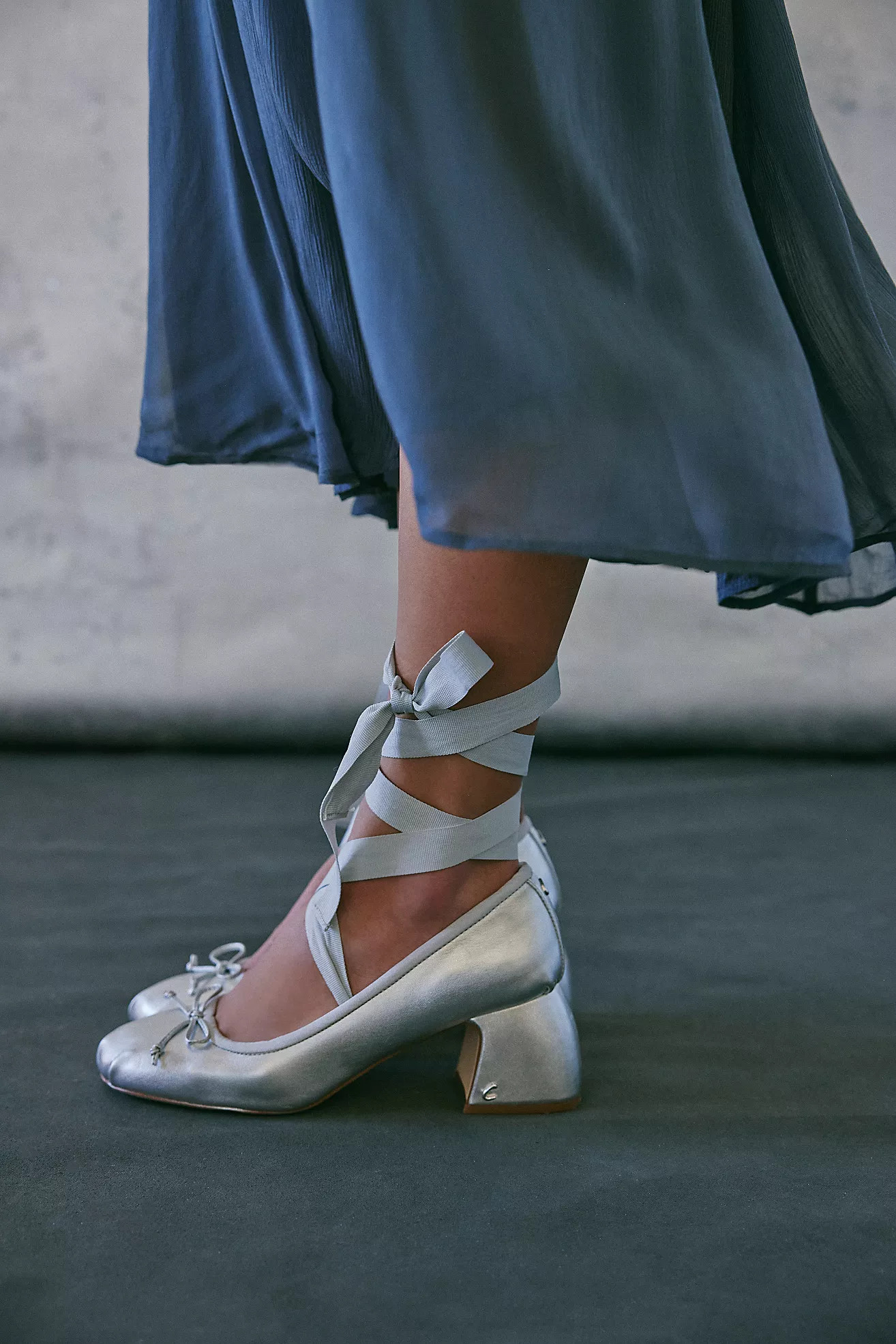 Della Wrap Ballet Heels | Free People (Global - UK&FR Excluded)