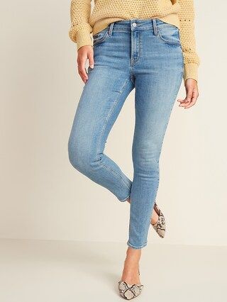 Mid-Rise Rockstar Super-Skinny Jeans for Women | Old Navy (US)