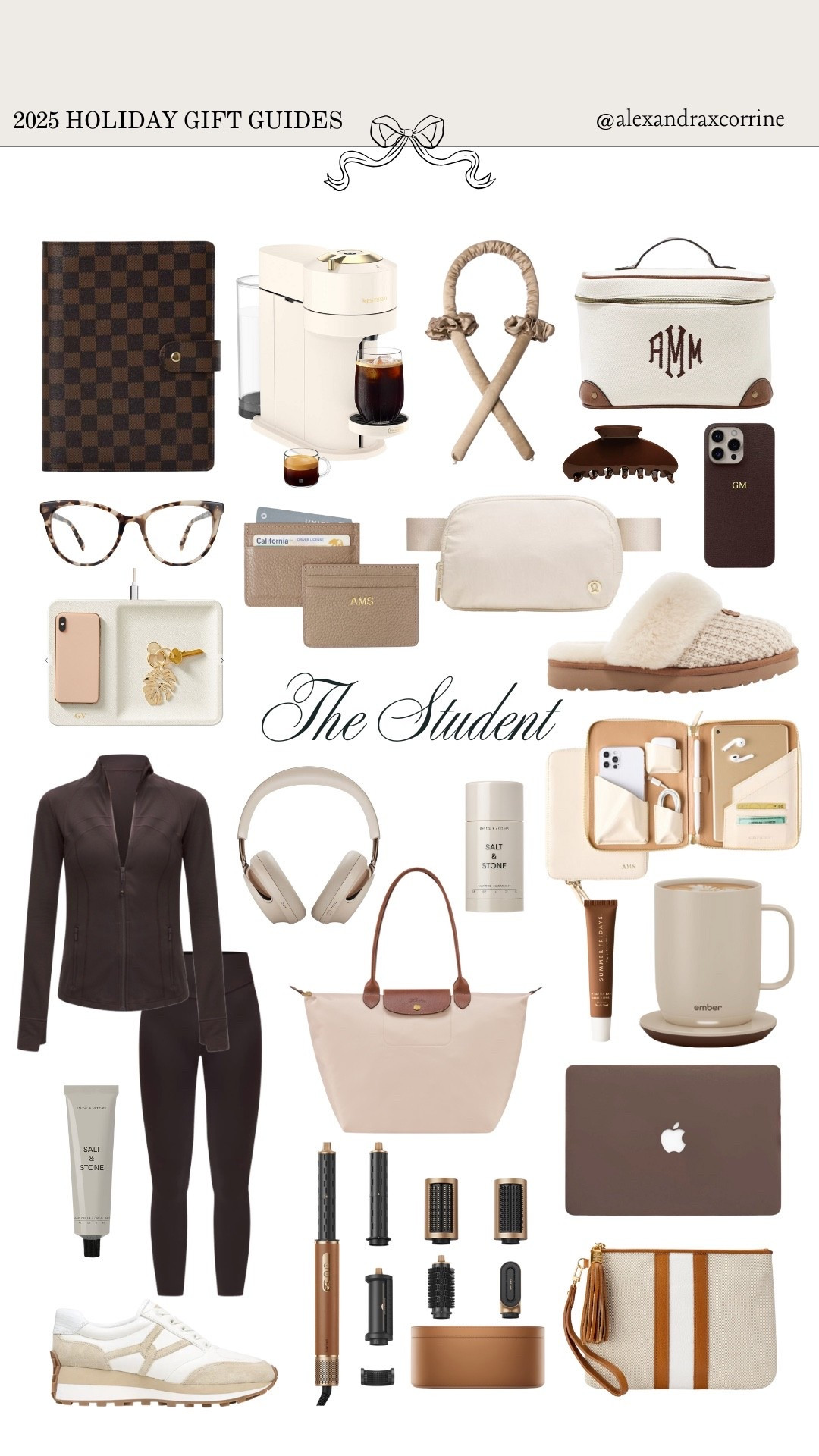 The 2025 holiday gift guides curated by Alexandra Corrine: For the student 👜 

Gift guide, holiday, Christmas gift ideas, gift ideas, wishlist, present, gift inspiration, holiday shopping, student, college, university 

#LTKGiftGuide #LTKHoliday