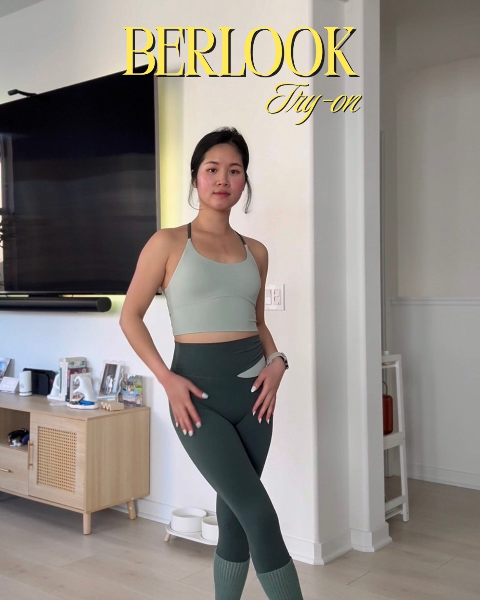 Cute matching gym workout set from Berlook got me all 🥰 

#LTKgrwm #LTKPetite #LTKfitnessgoals