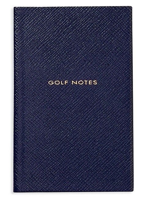 Golf Notes Leather Notebook | Saks Fifth Avenue