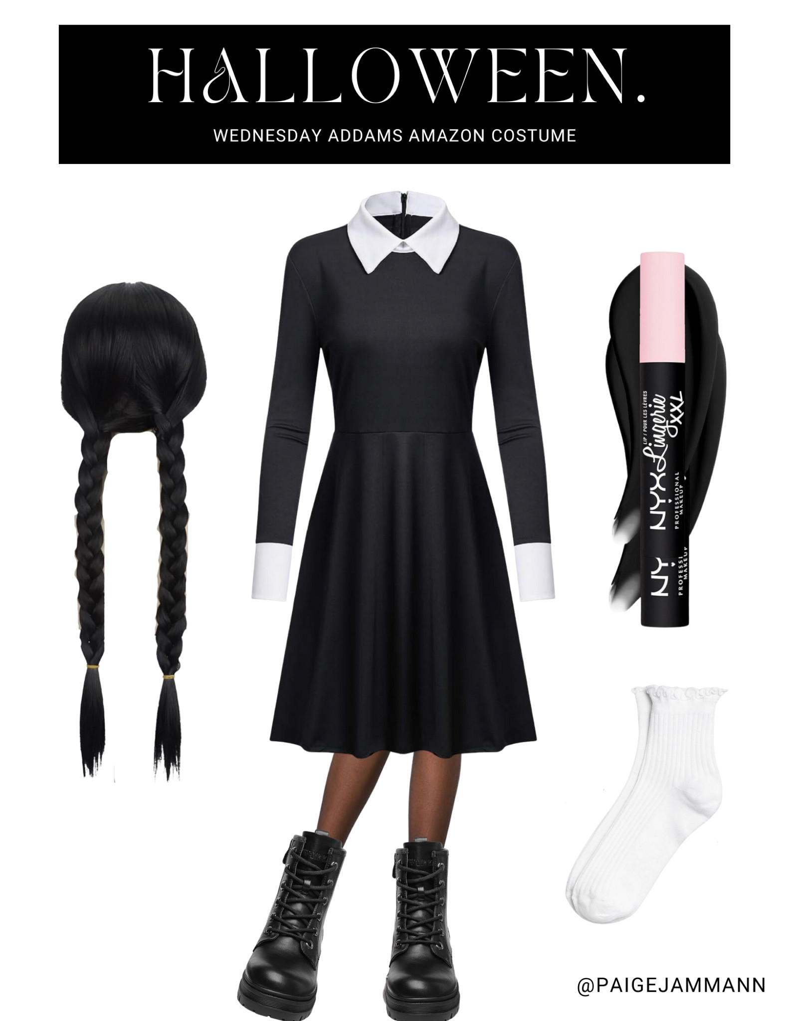 Wednesday Addams Halloween costume, easy costume, amazon costume, last minute costume, Wednesday Adams, Wednesday Addams amazon, amazon Halloween costume, last minute Halloween costume, easy adult costume, easy adult Halloween costume, Halloween costume, adult Halloween costume

#LTKHoliday #LTKparties #LTKSeasonal