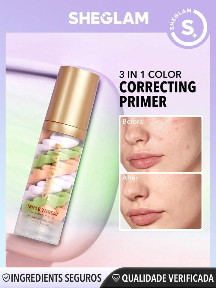 SHEGLAM Primer de correção de ameaças triplas | SHEIN