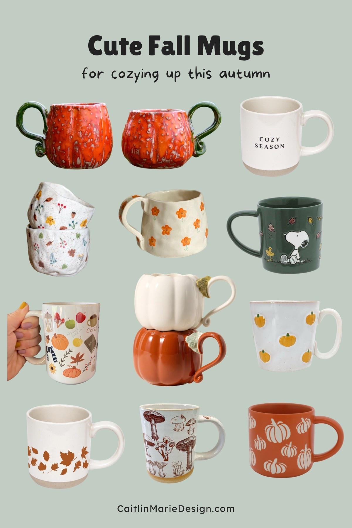 Cute fall mugs for cozy autumn days 🍂 ☕️ 😌

Fall coffee and tea station, fall gift ideas

#LTKHome #LTKFamily #LTKSeasonal