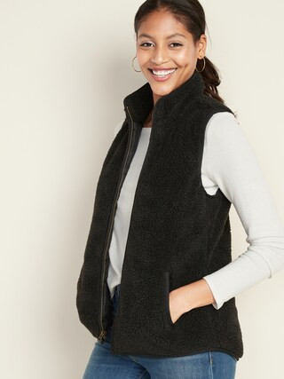 Sherpa Vest for Women | Old Navy (US)