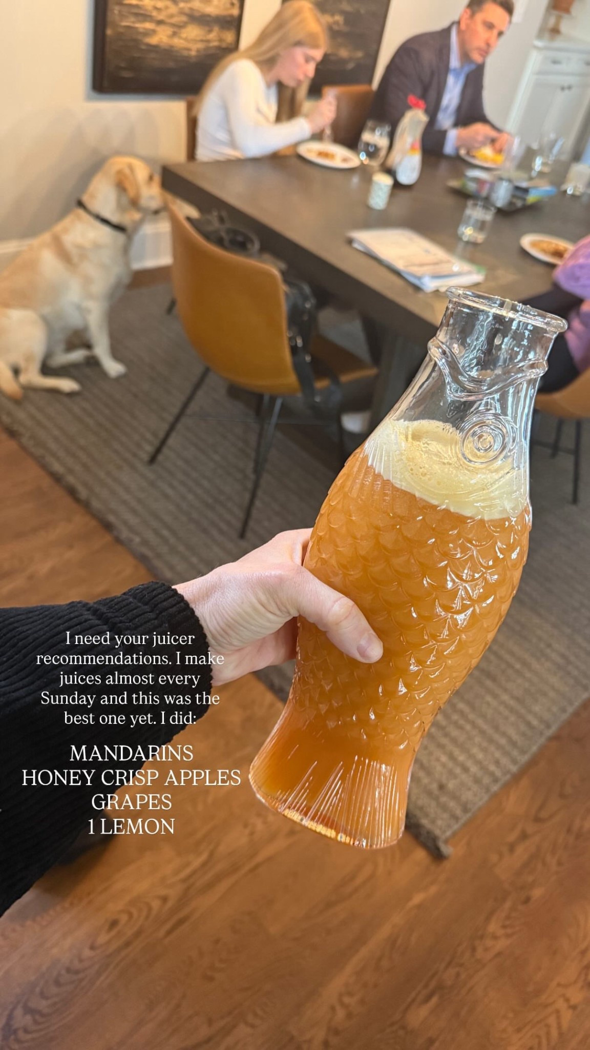 Love this pitcher for hosting!