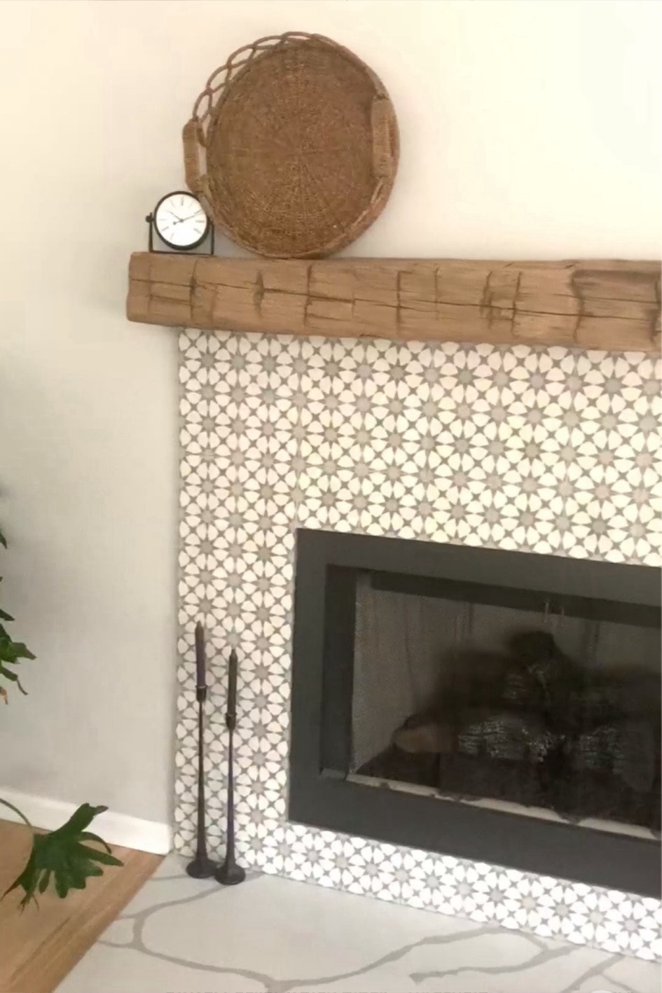 Living room, living room Inspo, boho, black candlesticks, beam

#LTKHome

#LTKHome