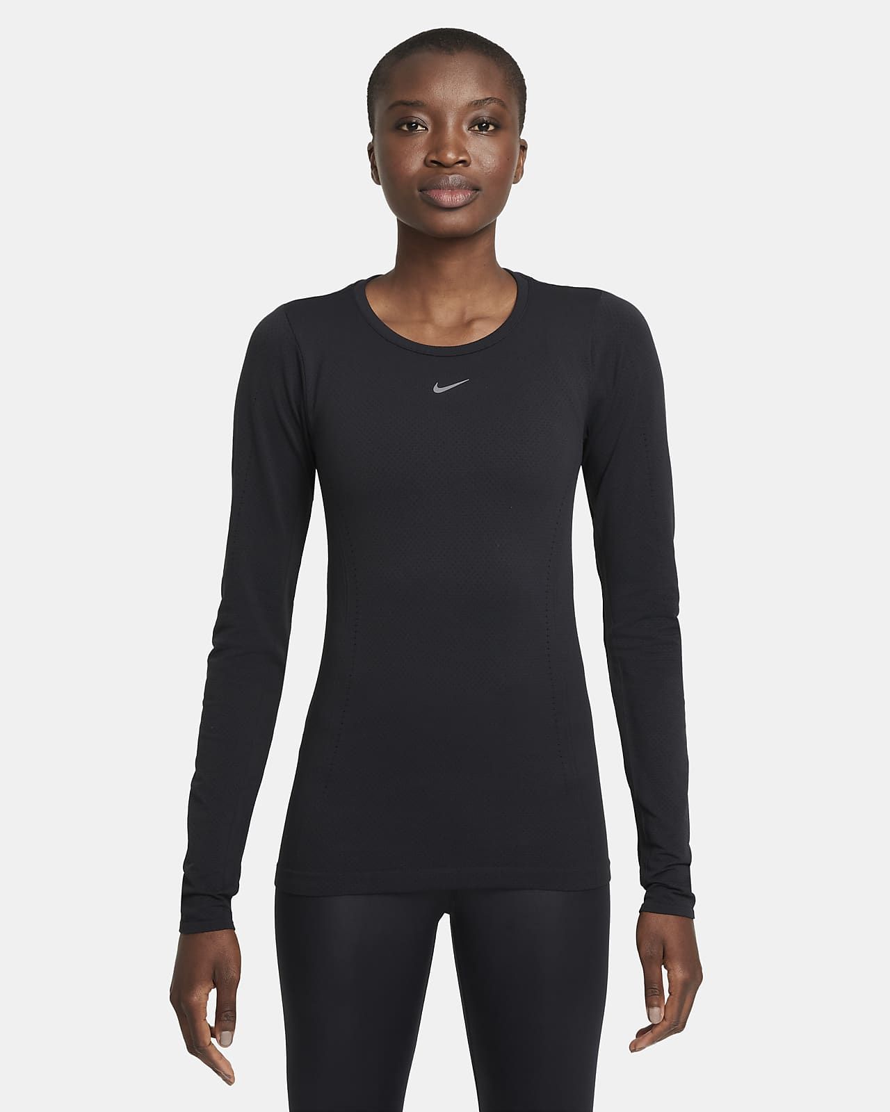 Women's Slim-Fit Long-Sleeve Training Top | Nike (IE)