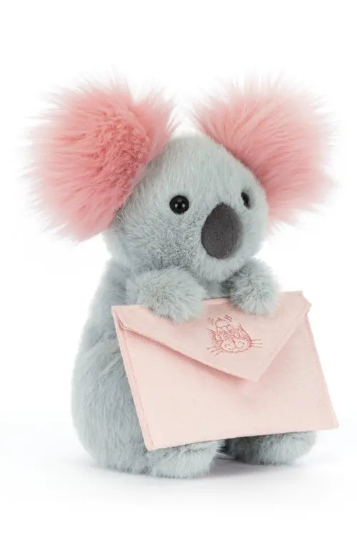 Jellycat 8-Inch Koala with Message Stuffed Animal in Pink Multi at Nordstrom | Nordstrom