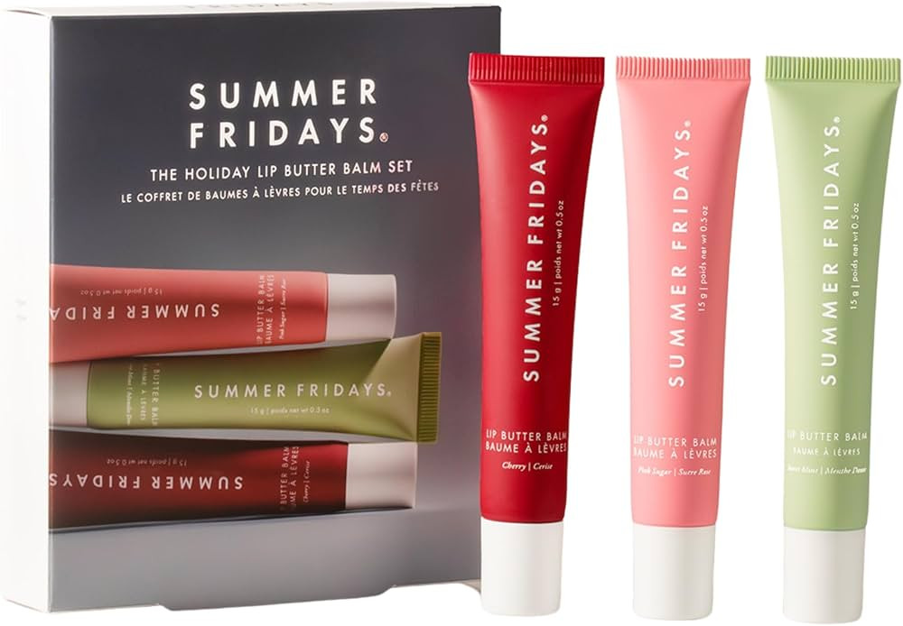 Summer Fridays Holiday Lip Butter Balm Set (3 Count) | Amazon (US)