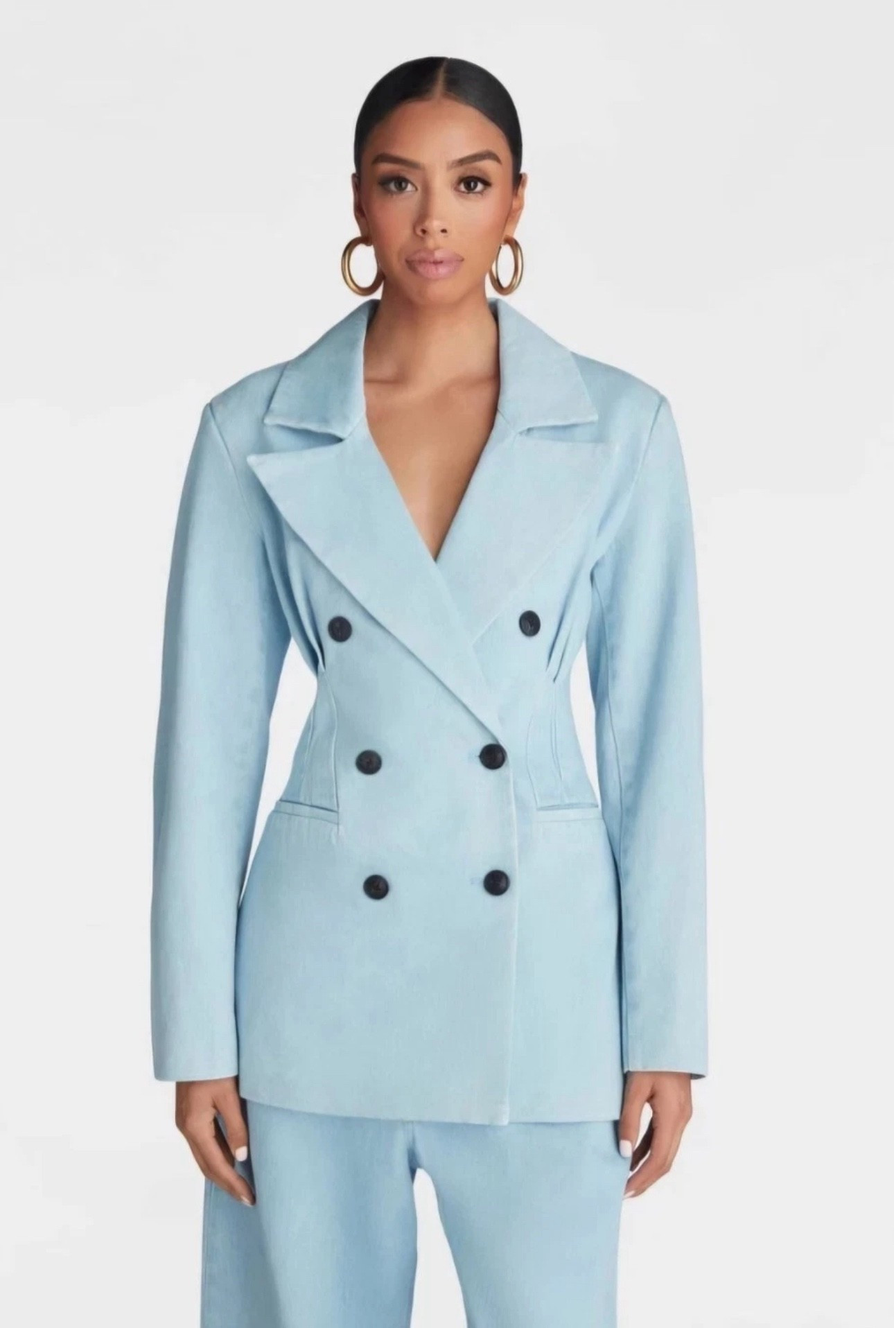 Denim Blazer 