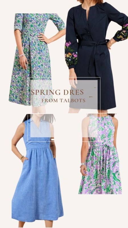 Spring Dresses from Talbots ✨

#LTKSeasonal #LTKover40 #LTKstyletip