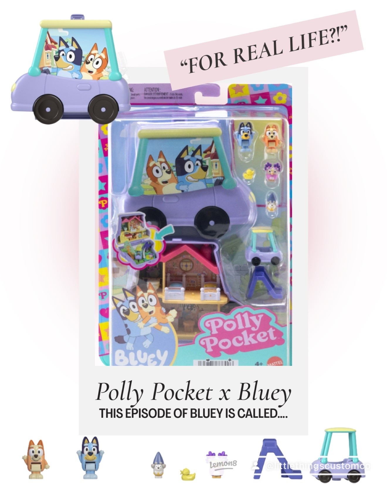 This episode of Bluey is called… Polly Pocket!

#LTKdayinmylife #LTKmomlife #LTKKids