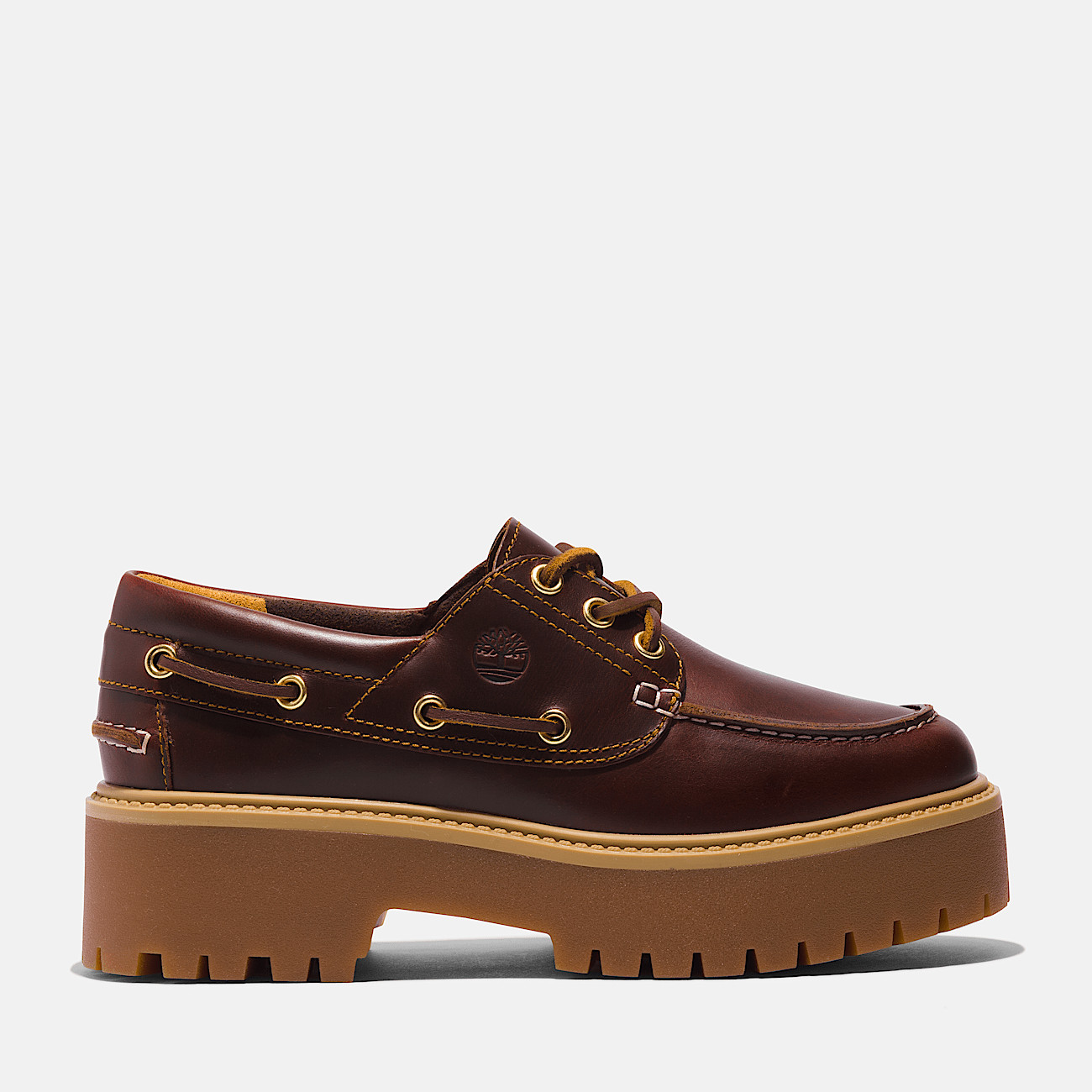 Scarpa da Barca Stone Street da Donna in marrone scuro | Timberland (IT)