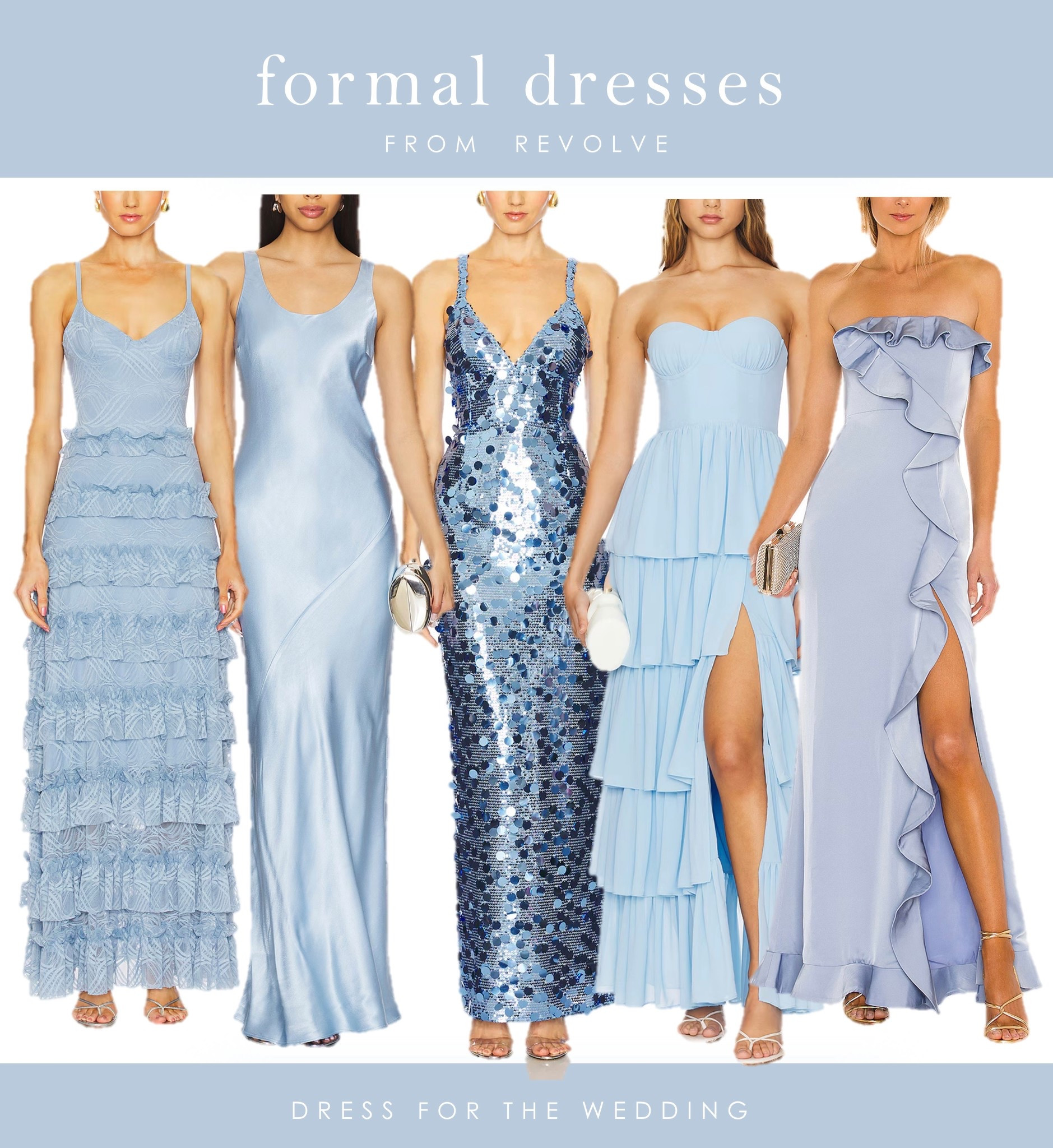 Light blue dress 
Blue formal dress 
Blue wedding guest dress 
Blue prom dress 
Revolve dress 
Formal gown 
Black tie dress 
Blue bridesmaid dress 
Follow Dress for the Wedding on the LIKEtoKNOW.it shopping app to get the product details for this look and more cute dresses, wedding guest dresses, wedding dresses, and bridal accessories, plus wedding decor and gift ideas! 

#LTKWedding #LTKgrwm #LTKU