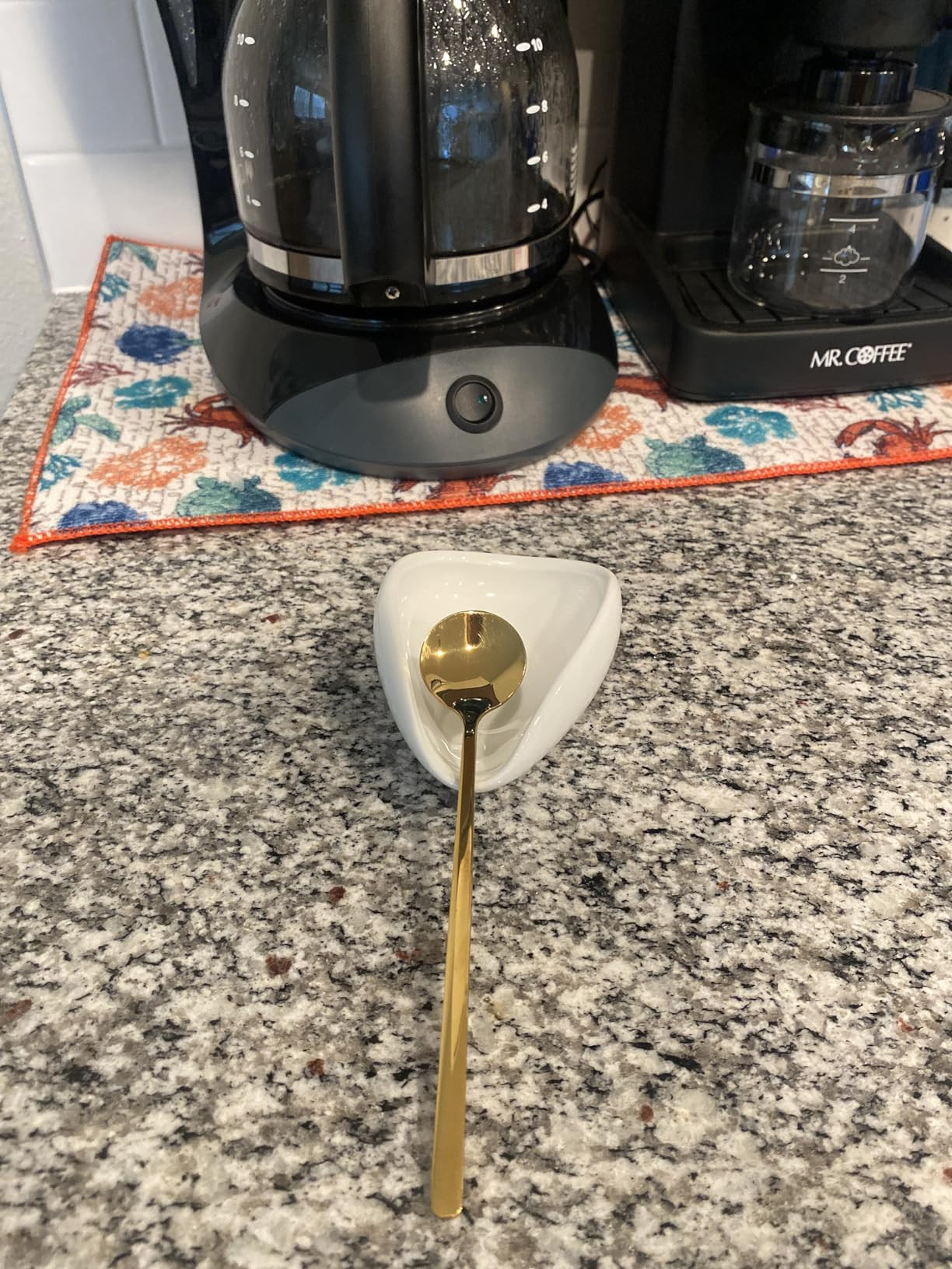 Coffee Spoon Rest, Mini Coffee Spoon Holder, Small Ceramic Spoon Rest for Coffee Stirrers, Teaspo... | Amazon (US)