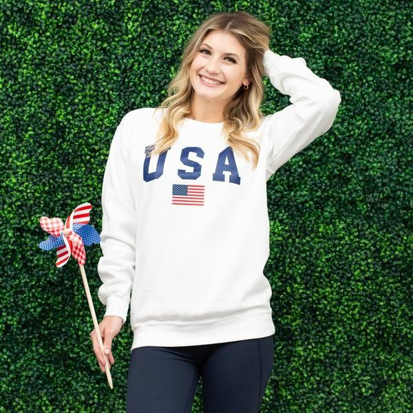 USA CREW SWEATSHIRT | Limeberry Designs