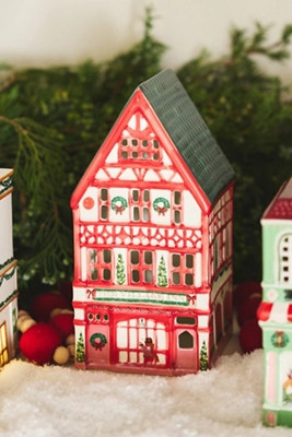 Ceramic Holiday House | Anthropologie (US)
