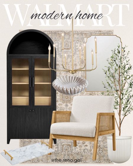 Modern home finds!

Neutral home decor and furniture finds for the modern organic home. 

Accent chair, faux olive tree, white fluted pot, black arch cabinet under $500, neutral area rug, gold chandelier, gold mirror, white decorative bowl, marble and gold tray. Walmart home

#founditatwalmart #walmartfinds #walmarthome

#LTKHome #LTKFindsUnder50 #LTKFindsUnder100