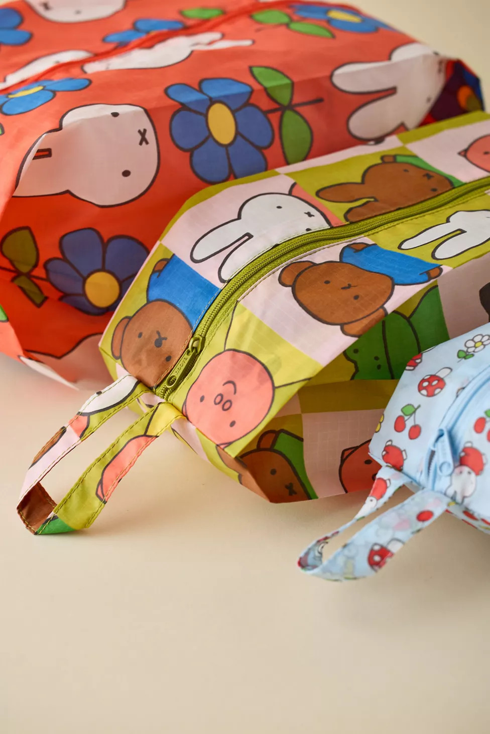 BAGGU & Miffy 3D Travel Zip Pouch Set | Urban Outfitters (US and RoW)