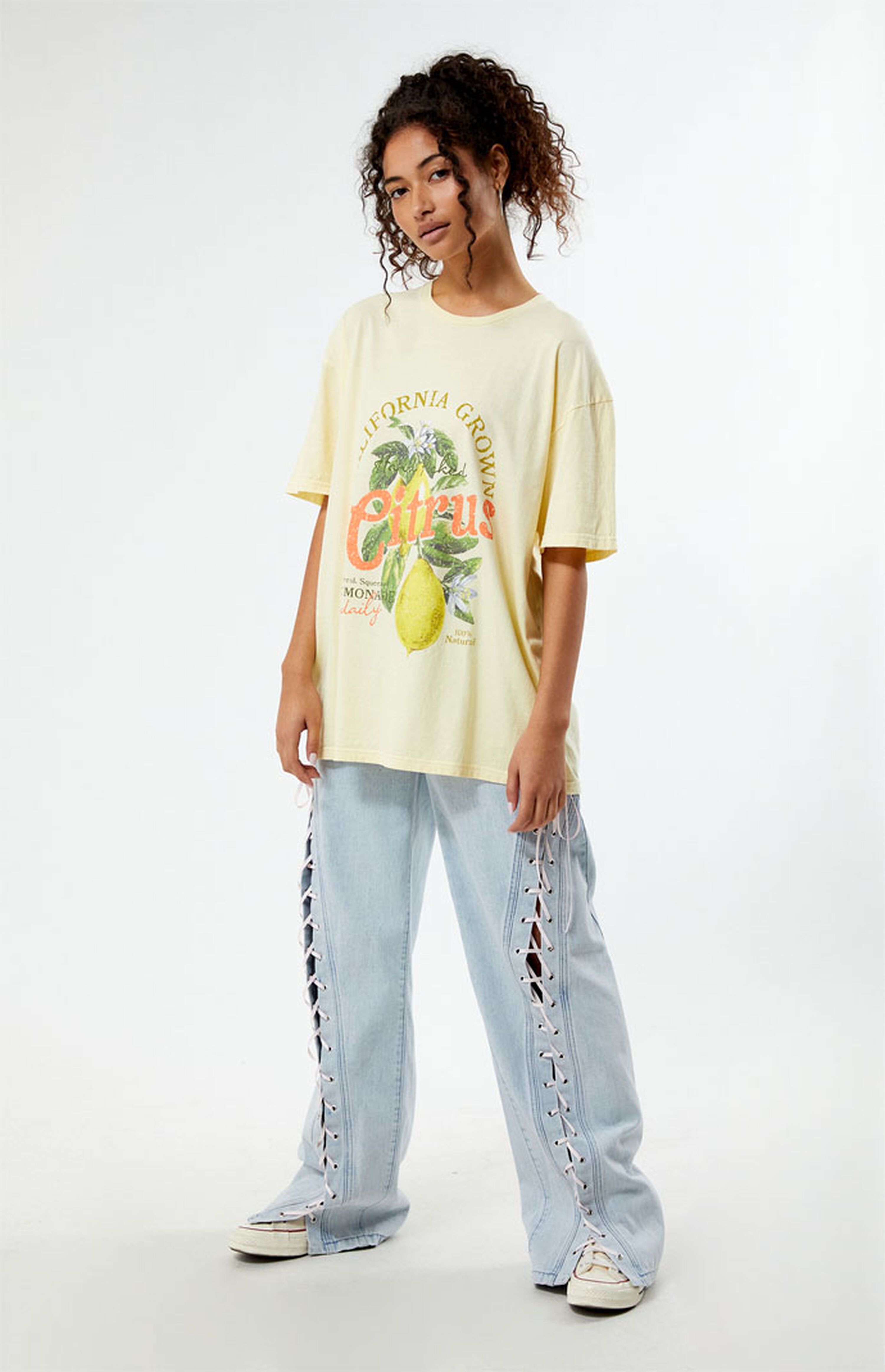 PS / LA Citrus Lemonade Boyfriend T-Shirt | PacSun