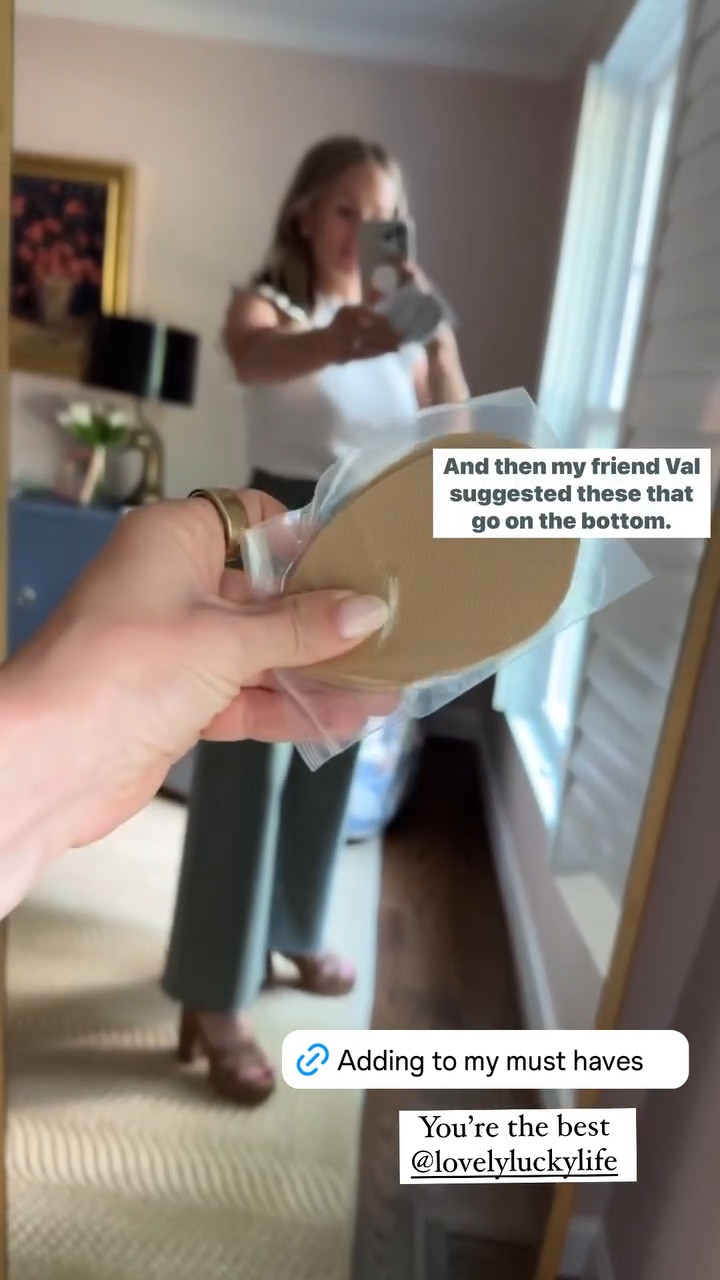 Amazon shoe gripper stickers — these make the bottoms of your shoe less slippery. Only $7! 

#LTKFindsUnder50 #LTKSeasonal #LTKStyleTip