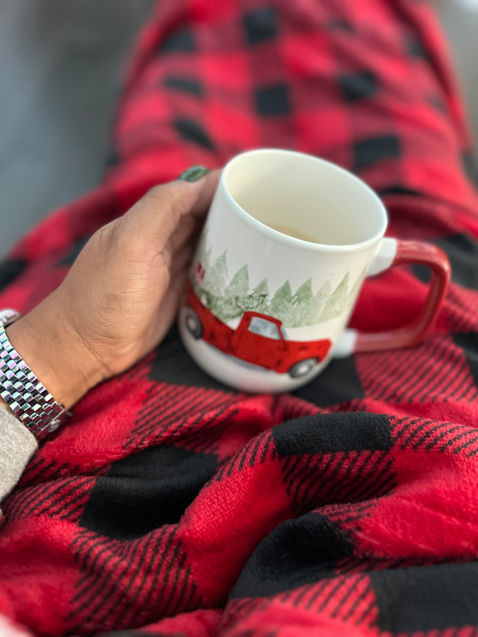 Coffee and my Buffalo plaid blanket. So comfy and cozy. #christmas #buffaloplaid #home #coffee #morningvibes

#LTKHoliday