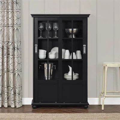 Franconia Standard Bookcase Andover Mills™ Color: Black | Wayfair North America