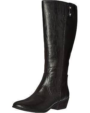 Dr. Scholl's Shoes womens Brilliance Wide Calf Riding Boot | Amazon (US)