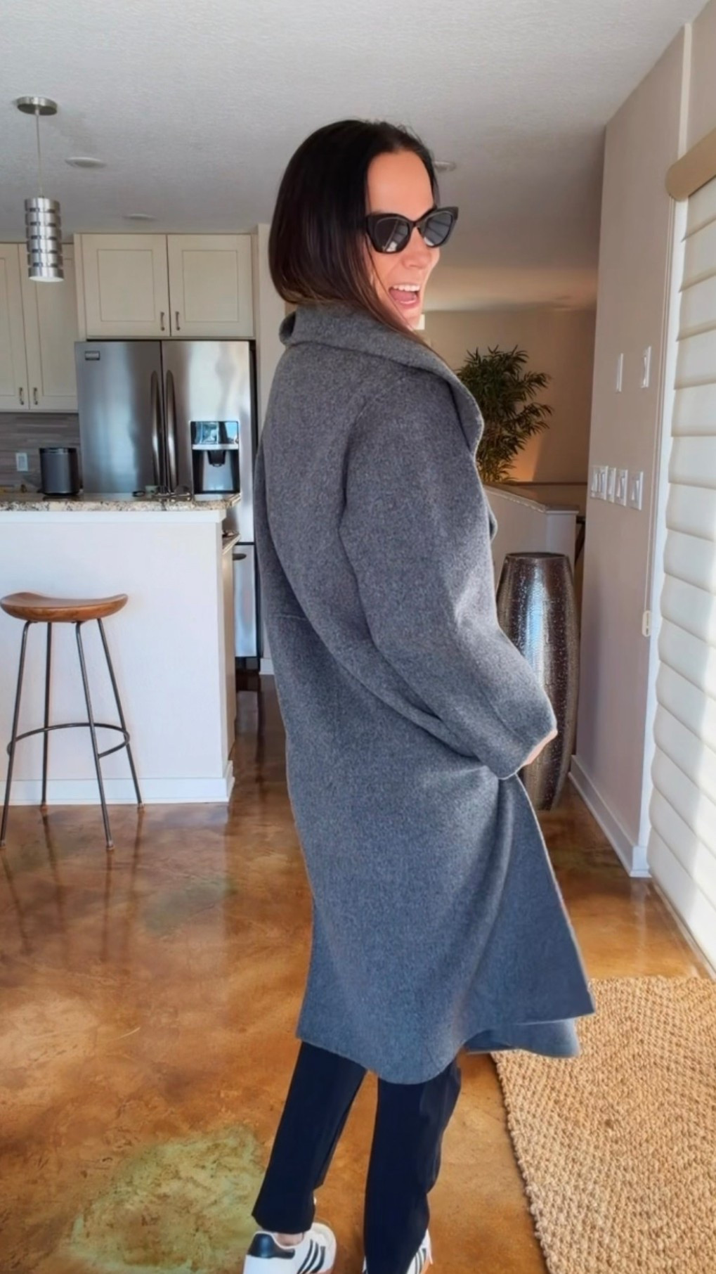 Today’s assignment: make the comfy outfit look expensive. Mission accomplished. 🤎

I started with joggers, a white tee and sneakers… then added this oversized wool coat from Ruti and suddenly we’re chic, polished and pretending this took actual effort. 😂

The dramatic collar, relaxed shape and beautiful charcoal color make it one of those throw-on-and-go pieces that instantly pulls everything together. Add sunnies and a fabulous bag because obviously—and she’s ready. 💁🏻‍♀️

Use code NICOLE15 to save at Ruti.

#RutiPartner #FallStyle #OversizedCoat #EffortlessChic #NicoleColee

#LTKdayinmylife #LTKgrwm #LTKootd