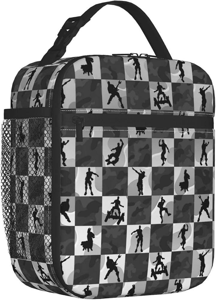 Gaming-Themed Insulated Lunch Bag - Waterproof, Leakproof, and Durable - Reusable Lunchbox for Ki... | Amazon (US)