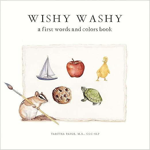 Wishy Washy: A Board Book of First Words and Colors for Growing Minds     Board book – May 24, ... | Amazon (US)
