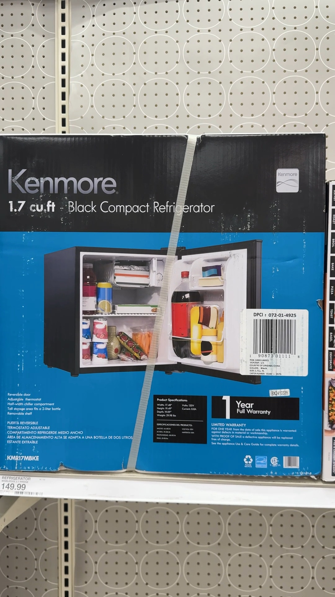 With its compact size, this mini refrigerator is the perfect addition to any dorm room or office space. This unit includes a coated wire slide out shelf, as well as a 1/2 width freezer compartment. The convenient reversible door allows you to open the refrigerator from either the left or right side, making the best use of space in a tight area.
Grad shift 
Office refrigerator 

#LTKHome