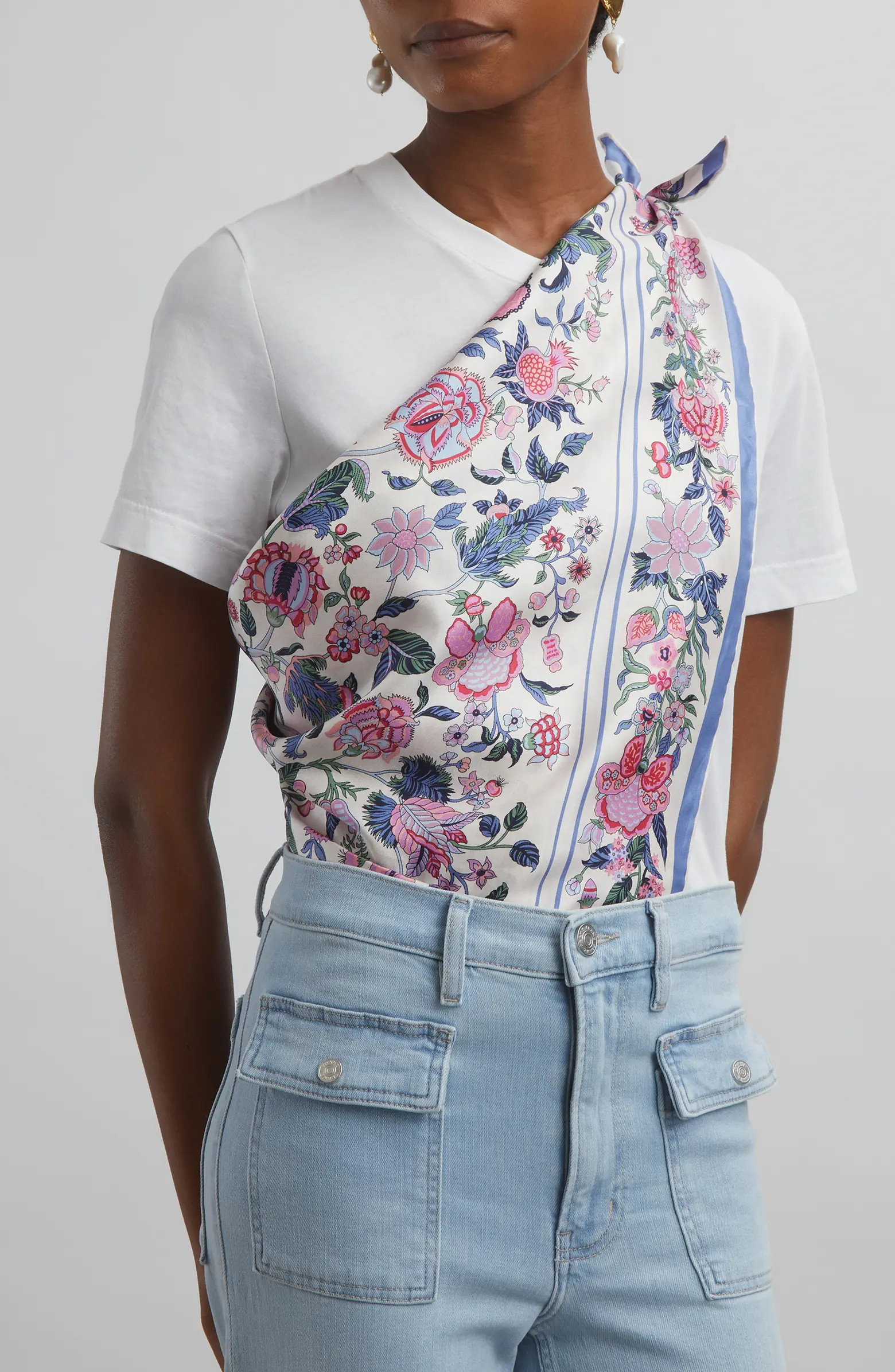 Tree of Life Silk Square Scarf | Nordstrom