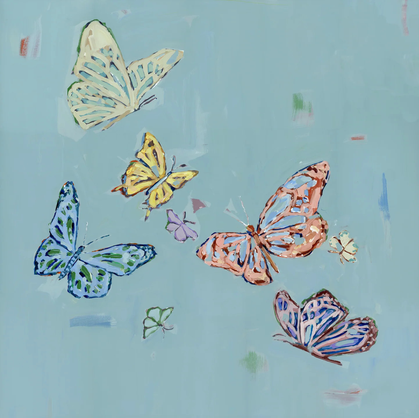 "Butterfly Love" on paper | Chelsea McShane Art
