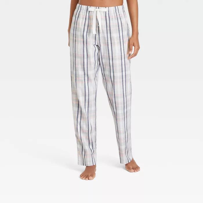 Women's Perfectly Cozy Flannel Plaid Pajama Pants - Stars Above™ | Target