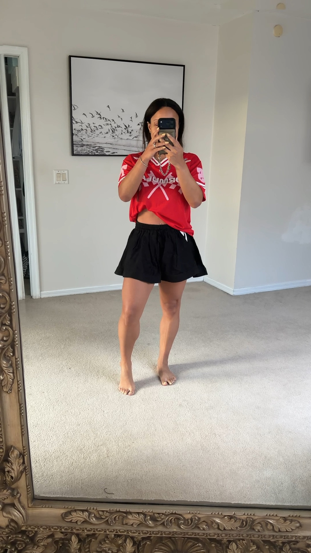 Playing with outfit ideas for Formula 1 in Miami next weekend! Not sure I love anything, except these shorts! Looks like a skirt with the perfect amount of flair, but they’re actually shorts - like pleated tennis shorts. True to size. I’m wearing a M. 

#pleatedshorts #y3 #adidas #y3adidas #tennisshorts #y3shorts #adidasshorts #athleisure



#LTKgrwm #LTKMidsize #LTKstorytime