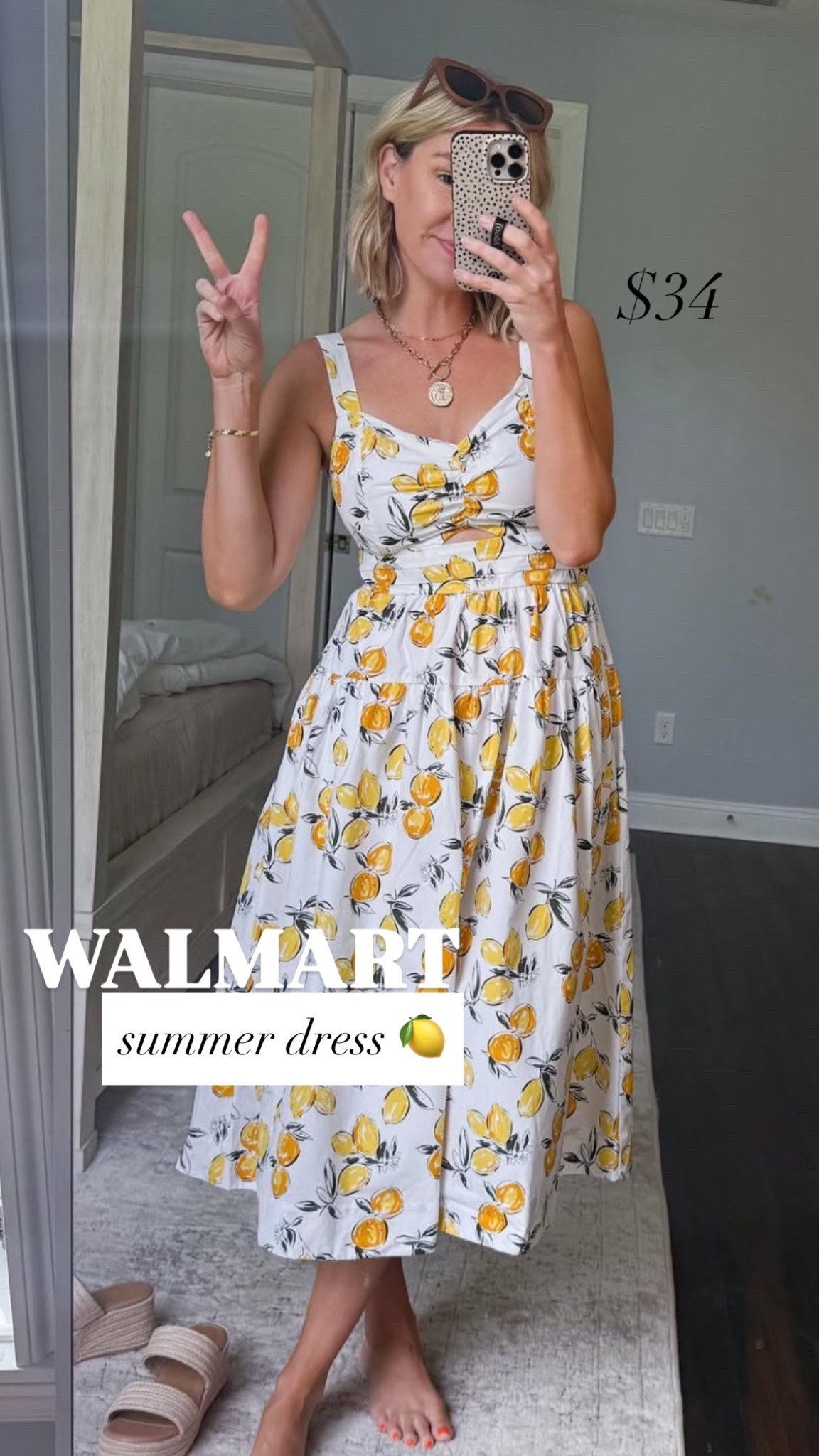 The prettiest summer dress from Walmart! Mom approved & affordable 😍 Fits tts! This one will go quick. 

#LTKSaleAlert #LTKSummerEdit #LTKOver40