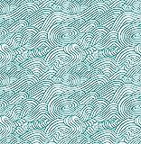 A-Street Prints 2744-24129 Teal Mare Wave Wallpaper | Amazon (US)