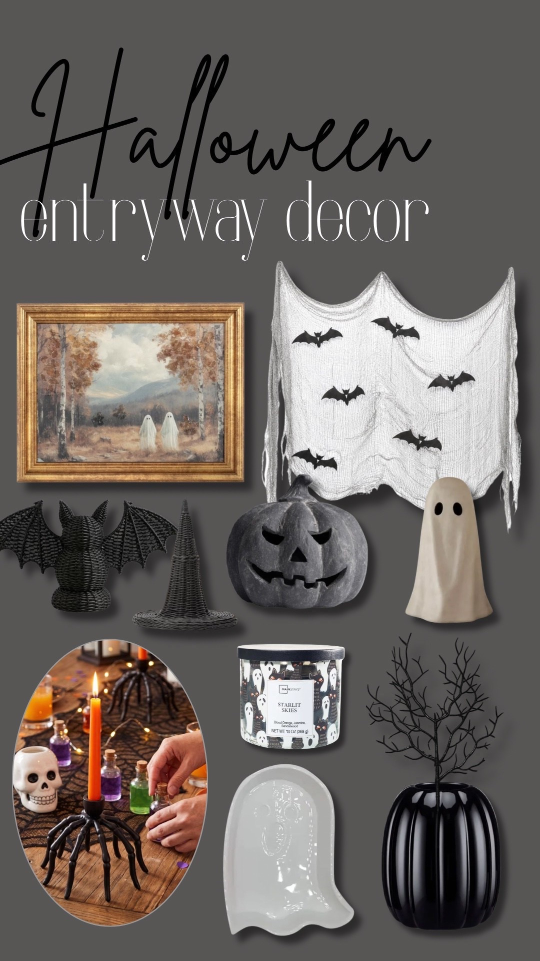 This Halloween decor is so good!! 👻