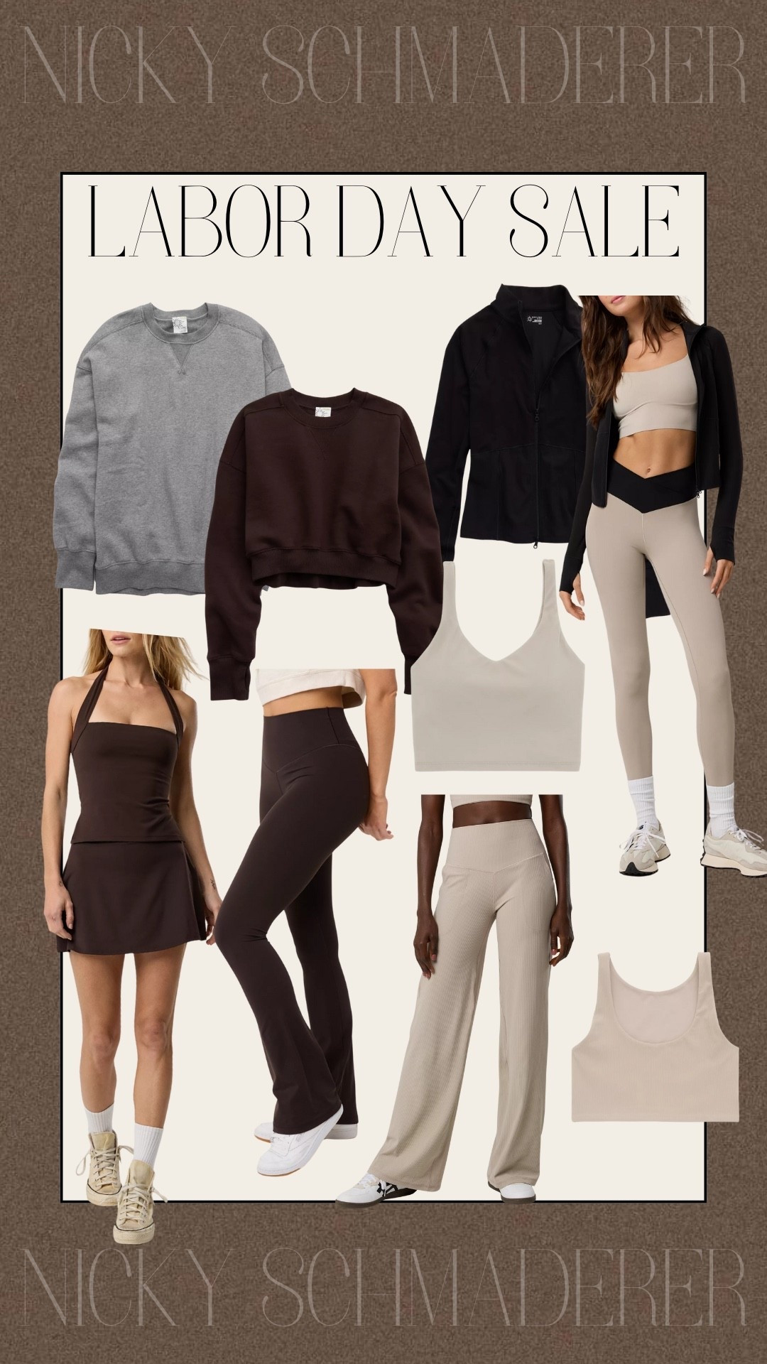 Aerie Labor Day Sale - activewear, fall season, brown, neutral, workout outfit


#LTKTravel #LTKSaleAlert #LTKActive