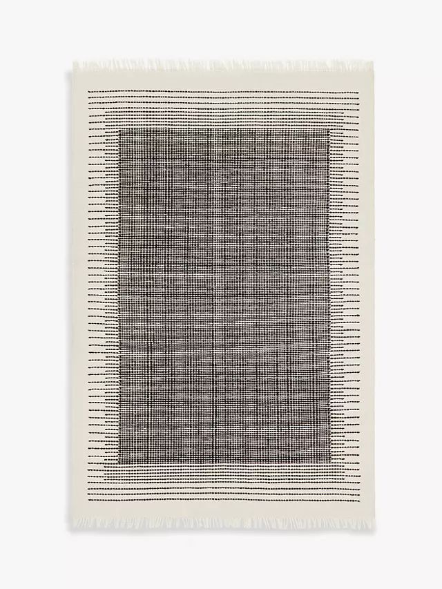 ANYDAYJohn Lewis & Partners Indoor & Outdoor Graded Stripe Rug, L150 x W90 cm | John Lewis (UK)