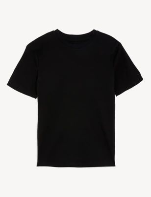 Pure Cotton Crew Neck T-Shirt | Marks & Spencer (UK)