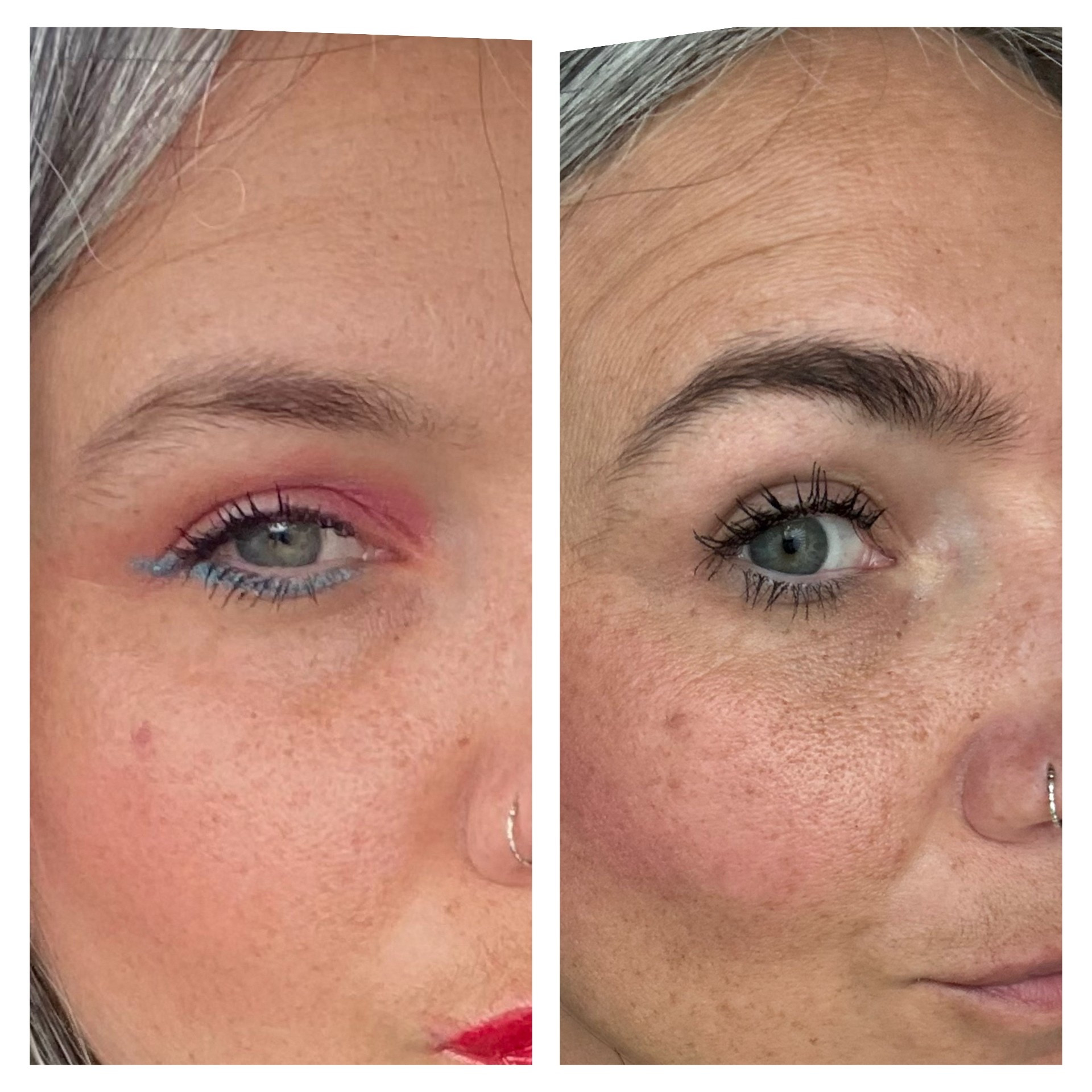 The best eyebrow serum! Pic on the left was last year and I started using this product 90 days ago! I have nothing on my brows on the right! It naturally thickens and tints brows over time 

#LTKBeauty #LTKFindsUnder50 #LTKOver40