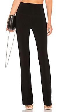 Norma Kamali Boot Pant in Black from Revolve.com | Revolve Clothing (Global)