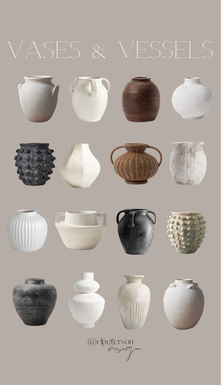 Vases
Pottery
Stoneware

#LTKunder100 #LTKhome #LTKSale